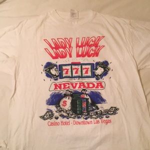 Lady Luck casino/hotel Las Vegas T shirt